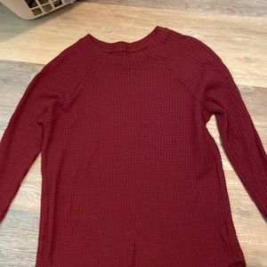 Maroon sweater top from American Eagle Size: Small